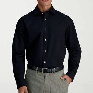 Haggar Men's Black Dress Shirt